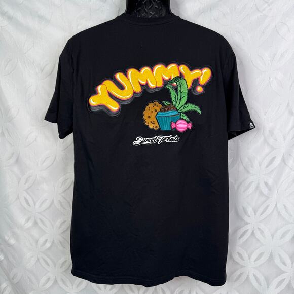 Wedding Cake Sweet Treats Wake Bake & Cake Black Streetwear Tee Size L - Picture 2 of 12